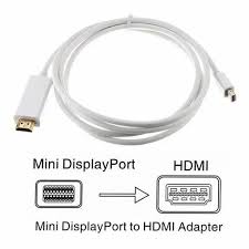 Mini DisplayPort Male to HDMI Male Cable - Image 2