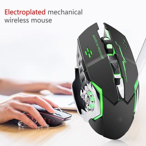 T-Wolf Mini Q13 Wireless Rechargeable Silent Backlit Gaming Mouse - Image 4