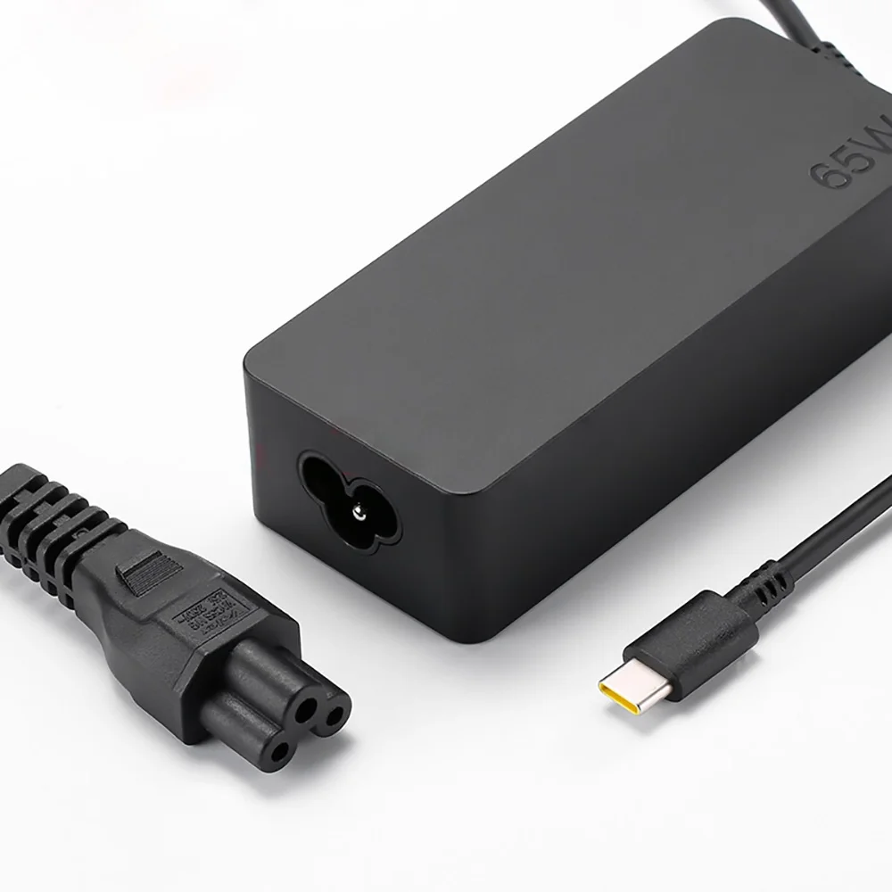 Lenovo Laptop Charger-65w USB Type-C AC Adapter - Image 6