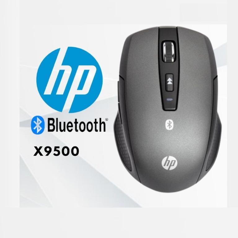HP X9500 Bluetooth Mouse – 6-Button Wireless Mouse with 1600 DPI